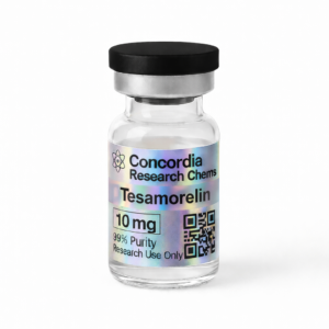 Tesamorelin 10mg GHRH analog research peptide vial